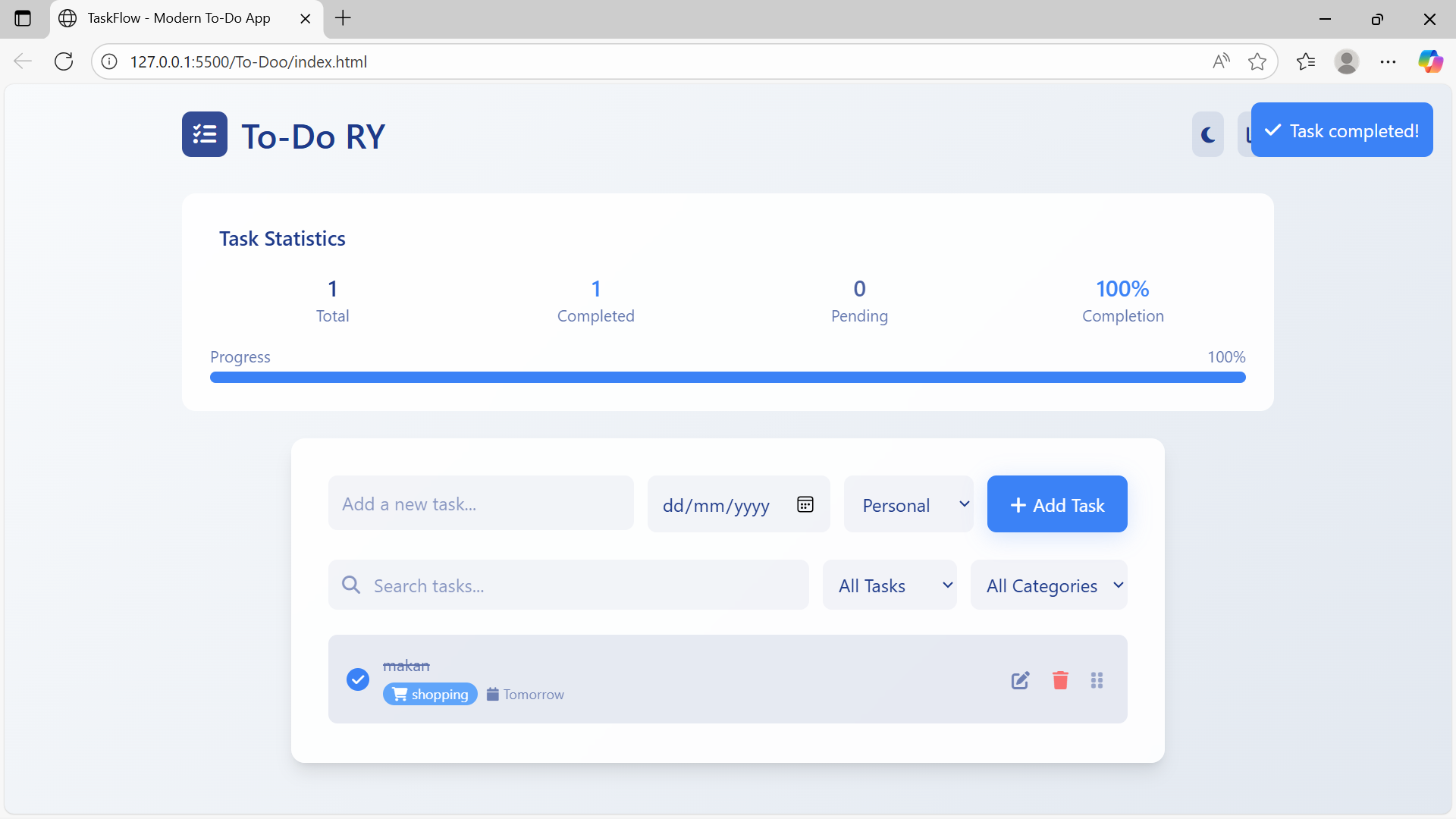 To-Do App